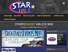 Tablet Screenshot of 1017thestar.com